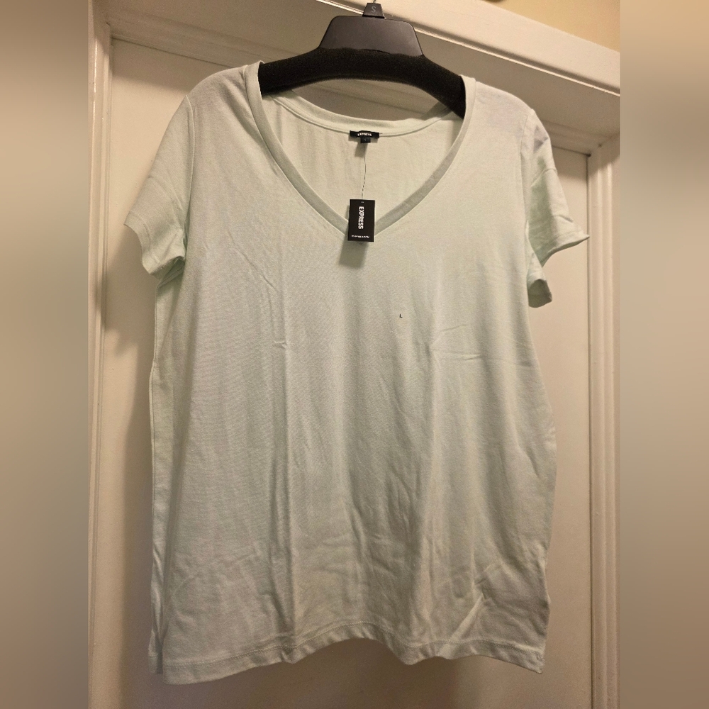 Express Green Short Sleeve Tee